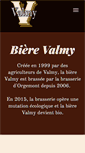 Mobile Screenshot of biere-valmy.fr